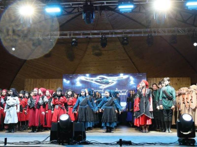 ქალაქ ცაგერში ქორეოგრაფიული ანსამბლ „ლეჩხუმის“ დაარსებიდან 45 წლის იუბილე საზეიმოდ აღინიშნა